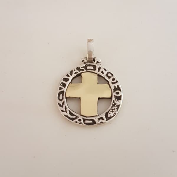 Medalla Cruz Latina (plata y oro)