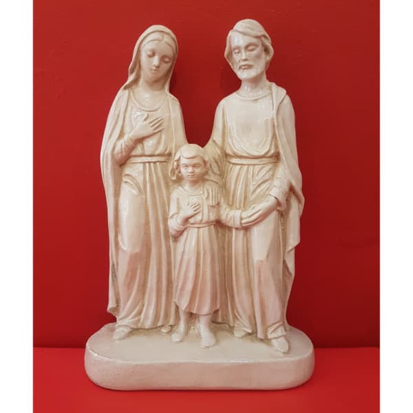 Imagen de la Sagrada Familia de pie, modelo clásico