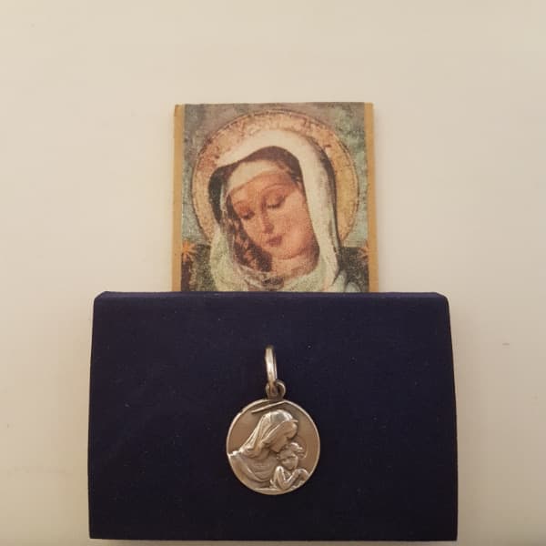Medalla María de la Ternura en Plata Mater, 18 mm