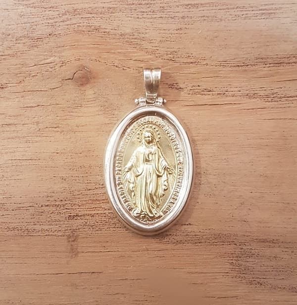 Virgen Milagrosa (Plata y oro)