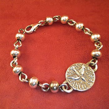 Pulsera decenario (plata Mater)