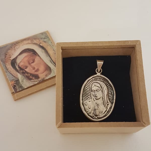 Virgen de Guadalupe (plata 900)