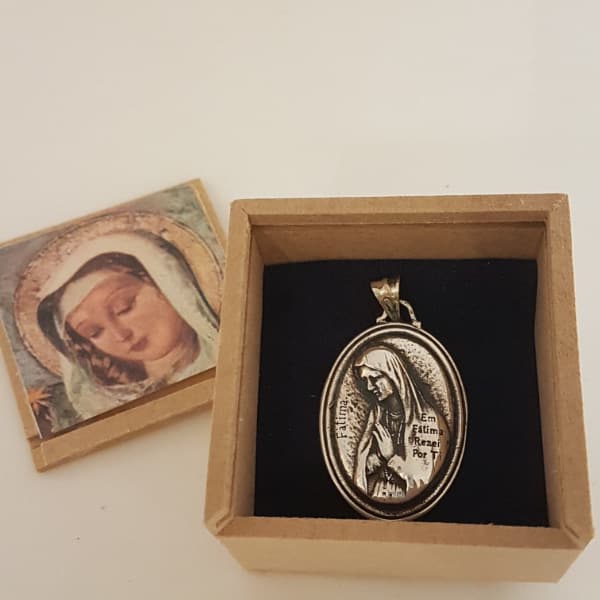 Virgen de Fátima (plata 900)