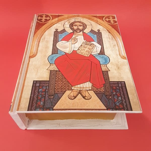 Caja libro de Primera Comunión Pantocrátor