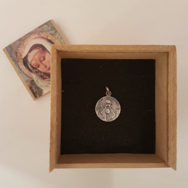 Medalla San Matías en plata 900