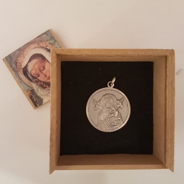 Virgen del Perpetuo Socorro (plata 900)
