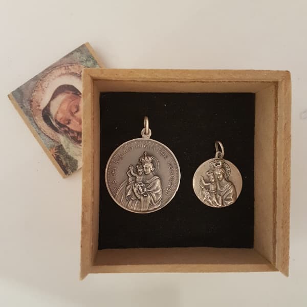 Virgen del Huerto (plata 900)