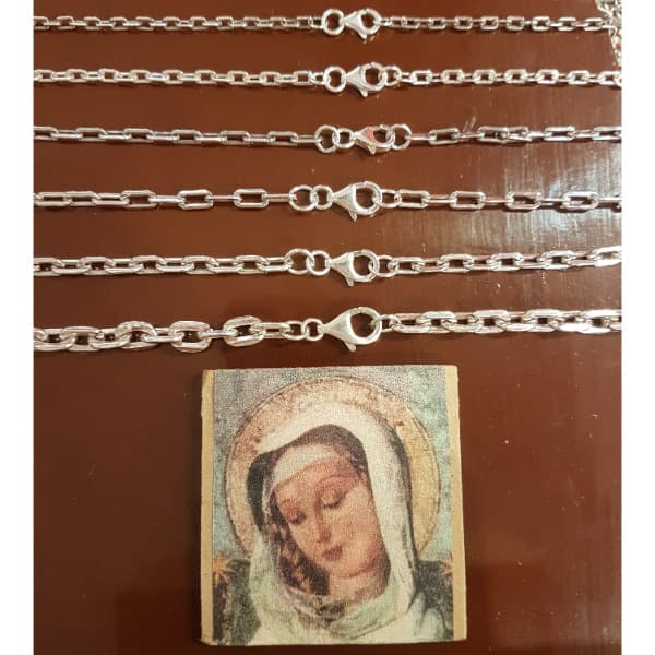 Cadena Force 50 cm. de largo (plata 900)