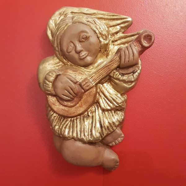 Ángel músico (para colgar)