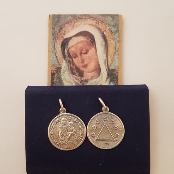 Virgen del Rosario de San Nicolás (plata Mater)