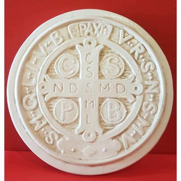 Medallón de San Benito, 20 cm