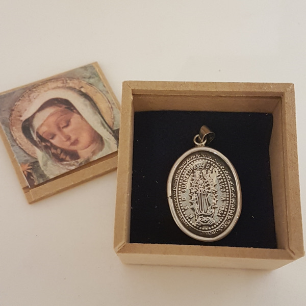 Virgen de Guadalupe (plata 900)