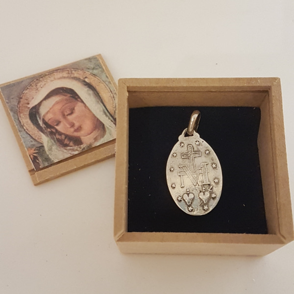 Virgen del Milagro (plata 900)