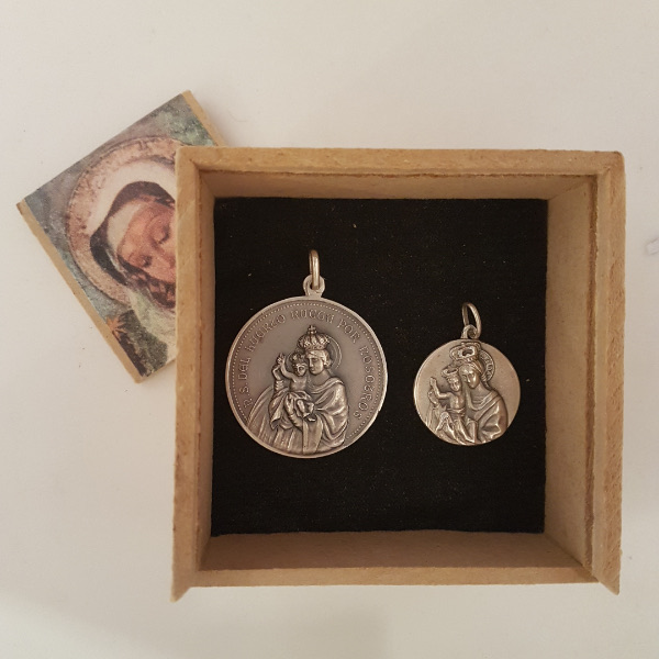Virgen del Huerto (plata 900)